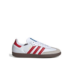 Кеды adidas Originals Samba OG, размер 5,5 UK, белый/красный