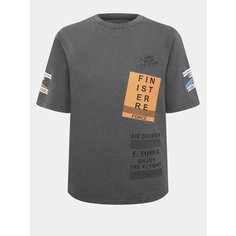 Футболка Finisterre Force, размер 38, серый