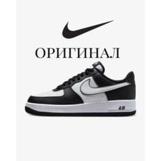 Кроссовки NIKE Air Force 1 07, полнота B (US)/ на среднюю стопу, размер 40EU/25CM, panda