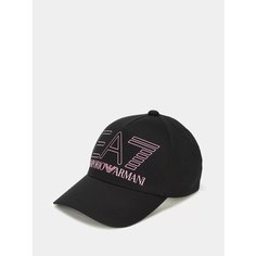 Бейсболка EA7 EMPORIO ARMANI для мужчин и женщин, размер 57/58, черный