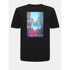 Футболка Armani Exchange, размер S, черный