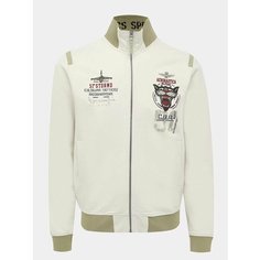 Олимпийка Aeronautica Militare, размер L, , молочный