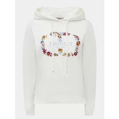 Худи Twinset Milano, размер L, , белый