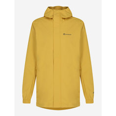 Куртка OUTVENTURE Mens Hiking Rainjacket, размер 52, горчичный