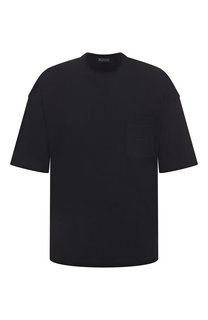 Футболка из хлопка и шелка KNT КНТ