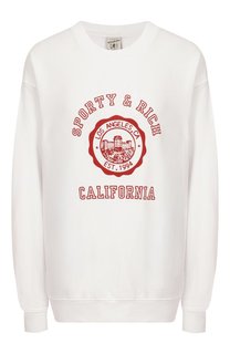 Хлопковый свитшот Sporty and Rich