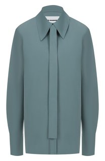 Хлопковая блузка Jil Sander