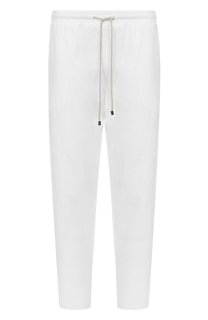 Брюки изо льна и хлопка Zimmerli