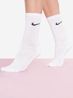 Носки Nike Value Cotton, 3 пары, Белый