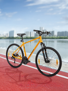 Велосипед городской Merida Crossway 40 28", Оранжевый