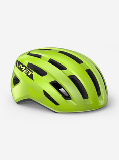 Велошлем Met Miles MIPS, Fluo Yellow, S/M, 2025 (3HM136CE00MGI1), Желтый