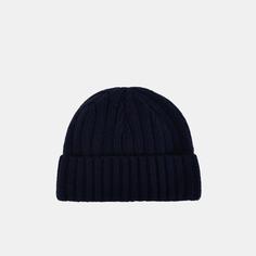 АУГЧ096500 Шапка мужская Ralf Ringer 50% шерсть,50%акрил,синяя