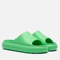 Мужские сланцы MSGM Ocean Club No Style Tag, цвет зелёный, размер 42 EU