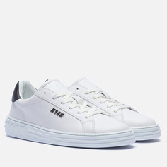 Мужские кроссовки MSGM Iconic Cupsole, цвет белый, размер 40 EU