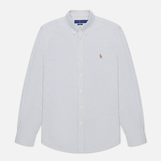 Мужская рубашка Polo Ralph Lauren Slim Fit Oxford, цвет голубой, размер S