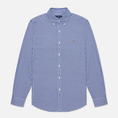 Мужская рубашка Polo Ralph Lauren Slim Fit Oxford, цвет синий, размер S