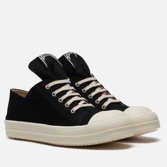 Мужские кроссовки Rick Owens DRKSHDW Hollywood Denim Slip On, цвет чёрный, размер 41 EU
