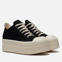 Мужские кроссовки Rick Owens DRKSHDW Hollywood Denim Double Bumper Low, цвет чёрный, размер 41 EU