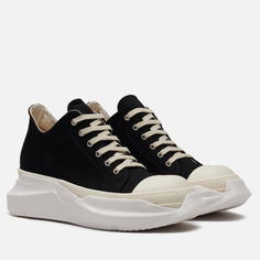 Мужские кроссовки Rick Owens DRKSHDW Hollywood Denim Abstract Low, цвет чёрный, размер 41 EU