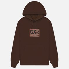Мужская толстовка GX1000 Japan Sk8 Fit Hoodie, цвет коричневый, размер M