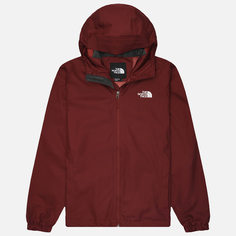 Мужская куртка ветровка The North Face Quest Hooded, цвет бордовый, размер S