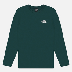 Мужской лонгслив The North Face Simple Dome Crew Neck, цвет зелёный, размер S