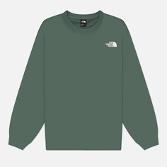 Мужская толстовка The North Face NSE Oversized Crew, цвет зелёный, размер S