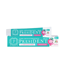 Зубная паста детская President Жвачка 6+ лет, 50 RDA, 70 г