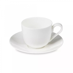 Чашка чайная с блюдцем Decor de table Плиссе 230 мл