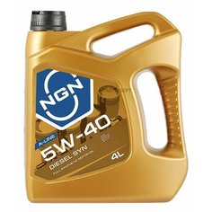 NGN 5W-40 Diesel Syn A-Line Cf/Sn 4Л (Синт. Мотор. Масло)