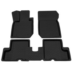 Коврики в салон резиновые для Renault Duster 4x2 (12-21), Rezkon