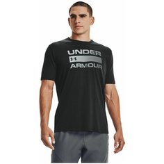 Футболка Under Armour Wordmark, 1 шт., размер 3XL, черный
