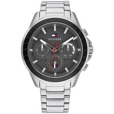 Наручные часы TOMMY HILFIGER Multifunction, серебряный/серый