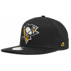 Бейсболка Atributika & Club Pittsburgh Penguins для мужчин и женщин, размер 55-58, черный