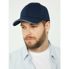 Бейсболка BROHATS для мужчин, размер 54-59, темно-синий