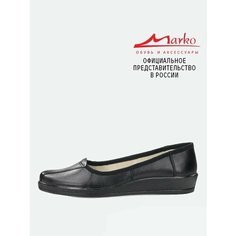 Туфли лодочки Marko, размер 40, черный