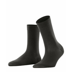 Носки Falke Cotton Touch, размер 35-38, серый, черный