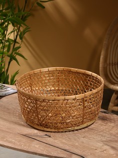 Корзина плетеная No Brand