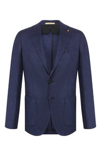 Пиджак из смеси шерсти и кашемира Sartoria Latorre