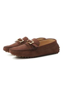 Мокасины sr Sea Scale Embroidery из нубука Sergio Rossi