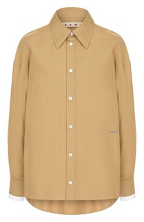 Хлопковая рубашка Marni