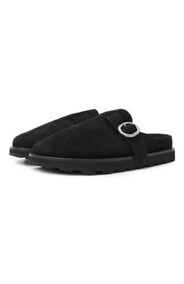 Замшевые сабо Jil Sander