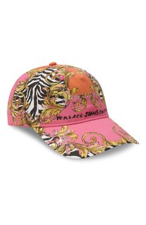 Хлопковая бейсболка Versace Jeans Couture
