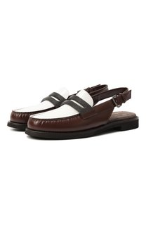 Кожаные пенни-лоферы Brunello Cucinelli