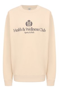 Хлопковый свитшот Sporty and Rich