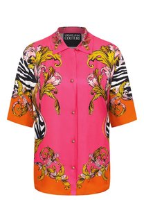 Рубашка из вискозы Versace Jeans Couture