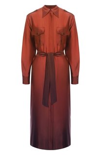 Атласное платье Kiton