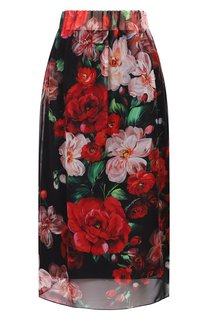 Шелковая юбка Dolce & Gabbana
