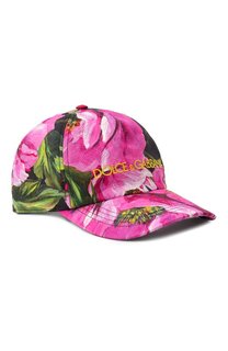 Хлопковая бейсболка Dolce & Gabbana