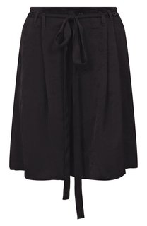 Шорты из вискозы и шелка Ann Demeulemeester